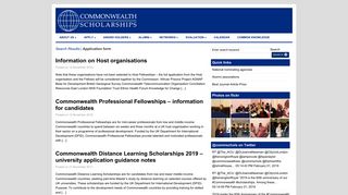 Application form | Search Results | Commonwealth Scholarship ...