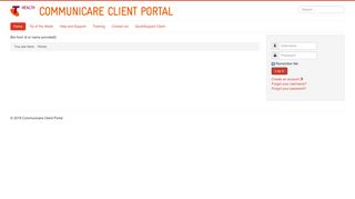 Communicare Client Portal