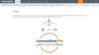 E-mail - CommuniGate Pro