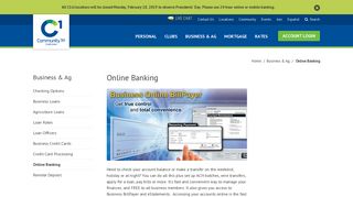 Online Banking - Community 1st Credit Union