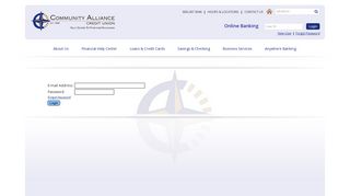 Security - Login - Community Alliance Credit Union