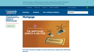 Enrich Your Life with a CommunityAmerica Mortgage