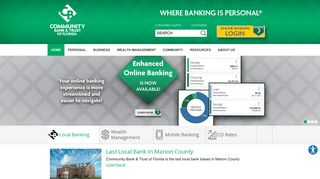 Community Bank & Trust of Florida - Where Banking is Personal