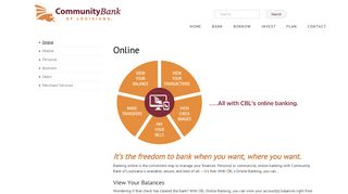 Online - Community Bank of Louisiana