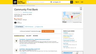 Community First Bank 449 By Pass 123, Seneca, SC 29678 - YP.com