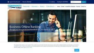 Online Business Banking at Community First Credit Union ...