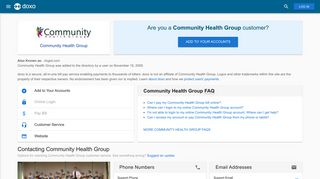 Community Health Group: Login, Bill Pay, Customer Service and Care ...