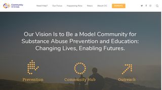 Community in Crisis | Opioid Addiction Prevention & Treatment Outreach