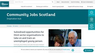 Community Jobs Scotland - Our Skillsforce