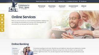 Online Banking from Community State Bank of Orbisonia (Orbisonia, PA)