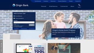 Origin Bank: Personal, Small Business & Commercial Banking