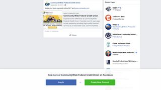 CommunityWide Federal Credit Union - Facebook