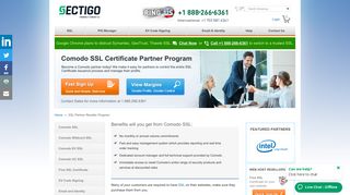 SSL Certificate Partner Program from Comodo