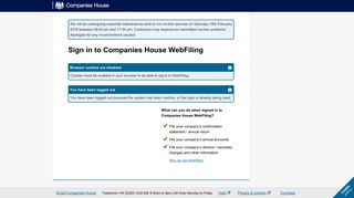 Companies House - Sign in - Companies House WebFiling