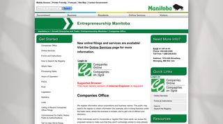 Companies Office | Entrepreneurship Manitoba