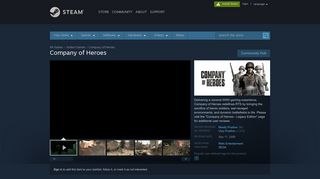Company of Heroes on Steam