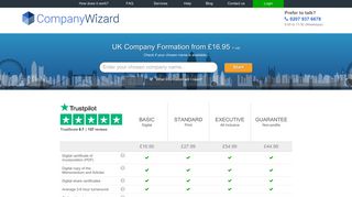 The Company Formation Wizard - UK Company Formation Agent