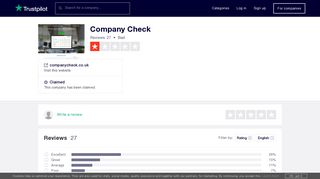 companycheck.co.uk - Trustpilot