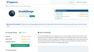 SureMileage Reviews and Pricing - 2019 - Capterra