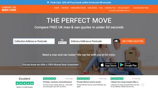 Compare the Man and Van: Removal van hire & van rental