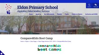 Compare4Kids Boot Camp | Eldon Primary School