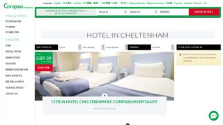Cheltenham Hotels | Compass Hospitality