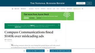 Compass Communications fined $140K over misleading ads | The ...