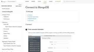 Connect to MongoDB — MongoDB Compass stable