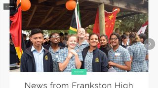 News from Frankston High School - Issue Three - iNewsletter