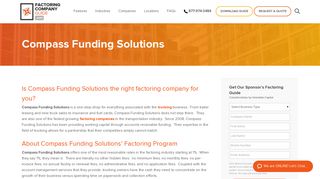 Compass Funding Solutions | Factoring Companies