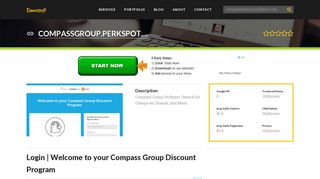 Welcome to Compassgroup.perkspot.com - Login | Welcome to your ...