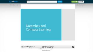 Dreambox and Compass Learning - ppt download - SlidePlayer