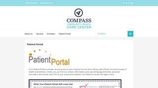 Compass Community Health : Patient Portal