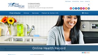 MyCompass Online Health Record | Fort HealthCare