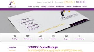 COMPASS School Manager - Phoenix P-12 Community College