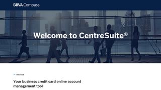 Welcome to CentreSuite | BBVA Compass