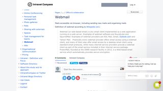 Webmail - Intranet Compass - Intranet Compass
