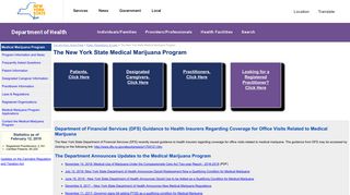 New York State Medical Marijuana Program