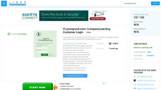 Visit Cl.powayusd.com - CompassLearning Customer Login.