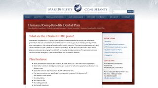 Humana/CompBenefits Dental Plan - Mass Benefits Consultants