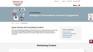 Content Marketing | Oracle Marketing Cloud