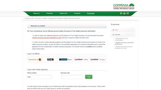 Compensa Life » E-services » e-health » Application for Payment of ...