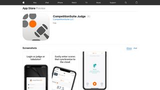 CompetitionSuite Judge on the App Store - iTunes - Apple