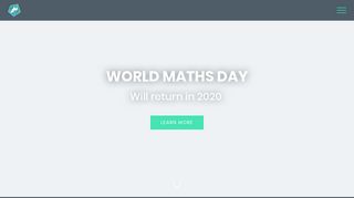 World Maths Day 2018 – Unite the world in learning!