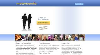 Matchopolis | Totally Free Online Dating Site