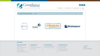 Login - Compliance Discovery Solutions