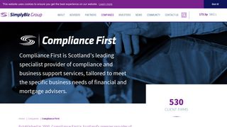 Compliance First - SimplyBiz Group