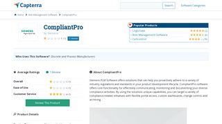 CompliantPro Reviews and Pricing - 2019 - Capterra