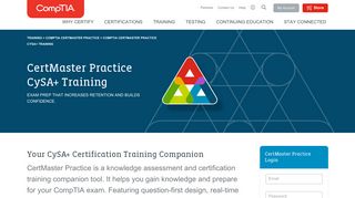 CertMaster Practice for CompTIA CySA+ Training | CompTIA IT ...