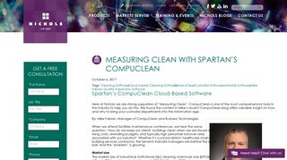 Measuring Clean with Spartan's CompuClean - Nichols